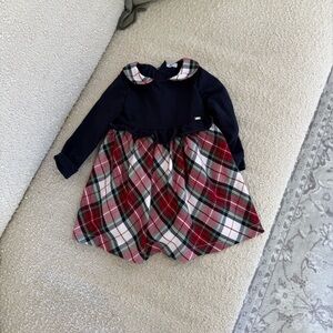 Mayoral Red/ White Plaid Dress🤍
